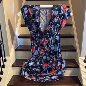 Gilli Navy Floral Dress